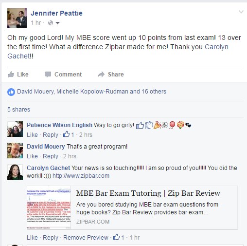 JenniferPeattieFacebookTestimonialScores